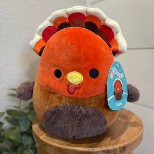 NWT squishmallows “Ulana” thanksgiving turkey 7” squish